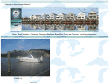 Tablet Screenshot of islandpointemarina.com
